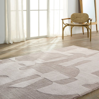 Jaipur Living Anthem Noverre ANT02 Taupe/Cream Area Rug Main Image