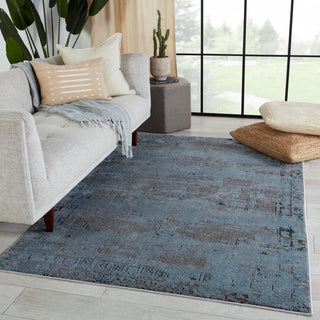 Jaipur Living Artigas Esposito ARG05 Blue/Gray Area Rug by Vibe Lifestyle Image Feature