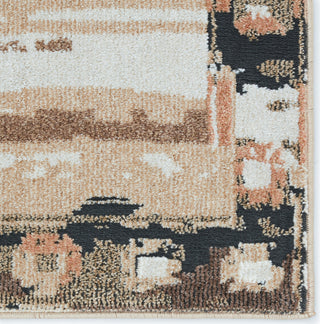 Jaipur Living Artigas Naomi ARG06 Beige/Tan Area Rug by Vibe Detail Image