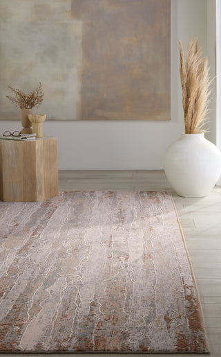 Jaipur Living Aries Taroko ARI02 Tan/Cream Area Rug Lifestyle Image Feature