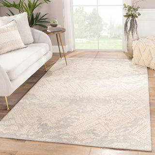 Jaipur Living Aerial Castleton ARL04 Gray/Ivory Area Rug Lifestyle Image Feature