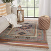 Jaipur Living Asena Clovelly Taupe/Multicolor Area Rug Lifestyle Image Feature