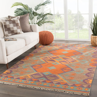 Jaipur Living Anatolia Kaliediscope AT07 Multicolor Area Rug Lifestyle Image Feature