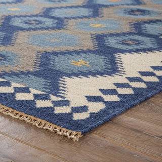 Jaipur Living Anatolia Zebulon AT10 Navy/Gray Area Rug - Corner