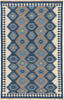 Jaipur Living Anatolia Zebulon AT10 Navy/Gray Area Rug - Top Down