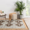Jaipur Living Anatolia Sultan AT15 Gray/Brown Area Rug Lifestyle Image Feature