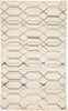 Jaipur Living Anatolia Laveer AT17 Ivory/Light Gray Area Rug - Top Down