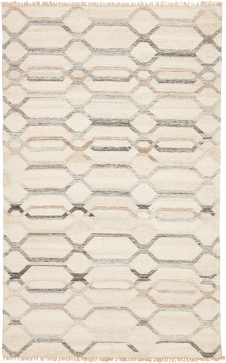 Jaipur Living Anatolia Laveer AT17 Ivory/Light Gray Area Rug - Top Down