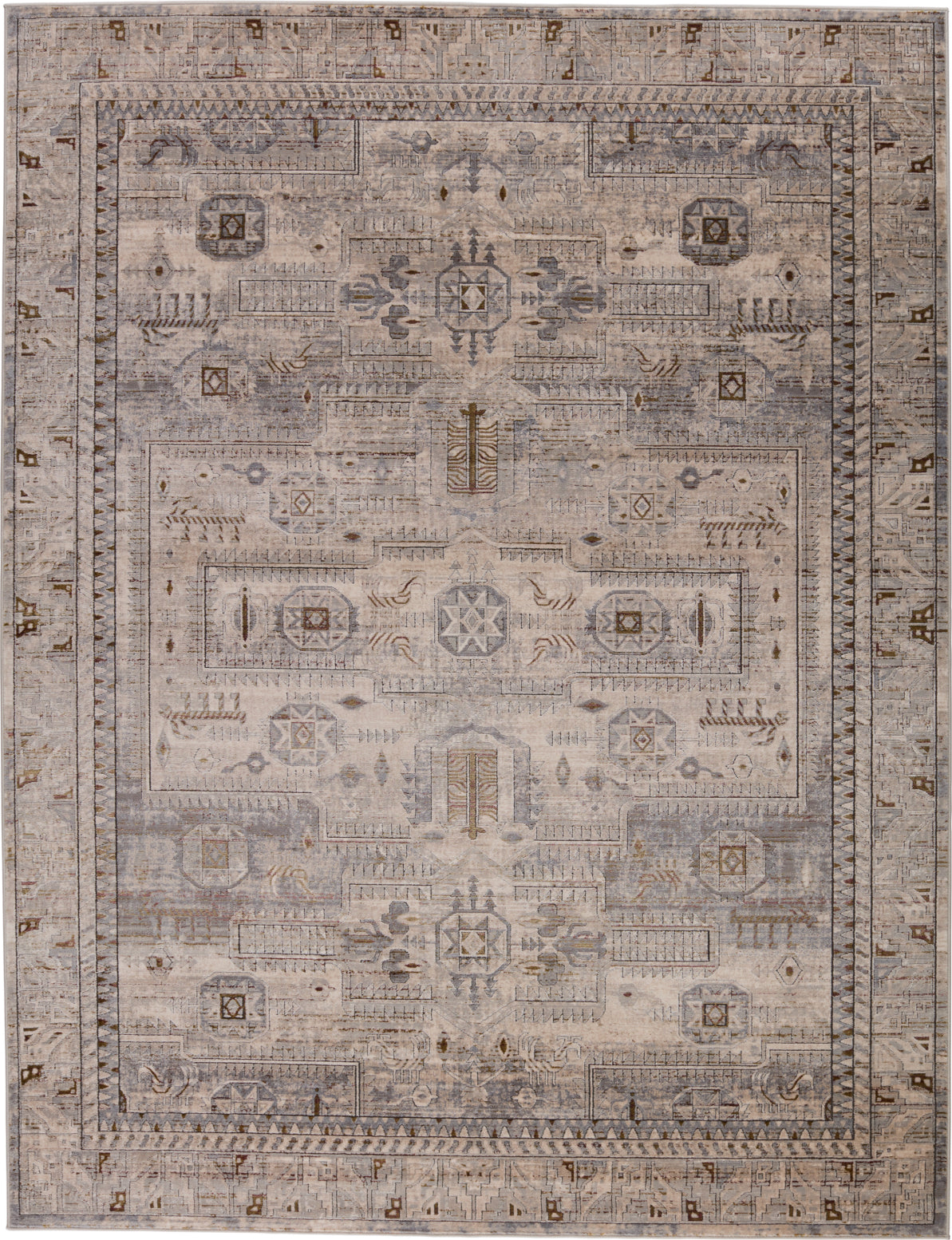 Jaipur Living Athenian Jorden ATH06 Gray/Gold Area Rug by Vibe main image