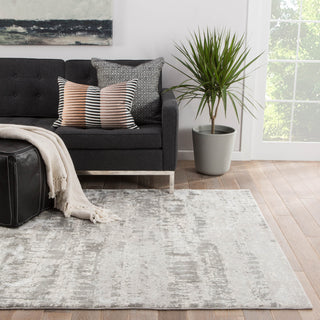 Jaipur Living Aston Lisbon ATO02 Gray Area Rug Lifestyle Image Feature