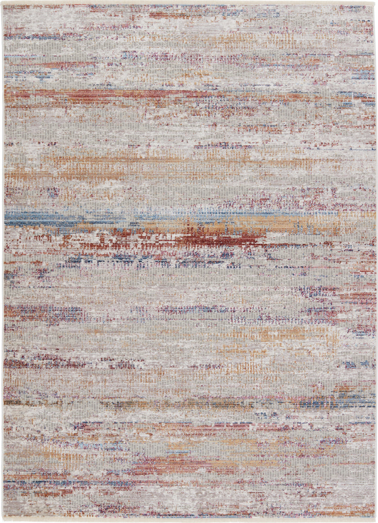 Jaipur Living Audun Alzea AUD02 Light Gray/Multicolor Area Rug by Vibe