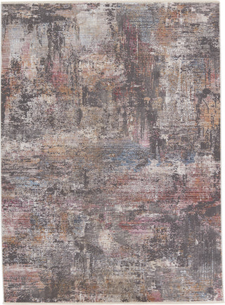 Jaipur Living Audun Jonet AUD06 Dark Gray/Multicolor Area Rug by Vibe - Top Down