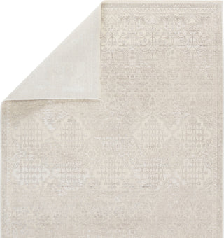 Jaipur Living Audun Prado AUD08 Light Taupe/Cream Area Rug by Vibe - Folded Corner