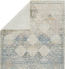 Jaipur Living Audun Prado AUD10 Blue/Gray Area Rug by Vibe Backing Image