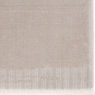 Jaipur Living Aura Alva AUR01 Taupe/Light Gray Area Rug - Close Up