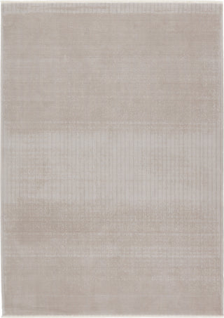 Jaipur Living Aura Alva AUR01 Taupe/Light Gray Area Rug - Top Down