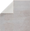 Jaipur Living Aura Sayer AUR03 Gray/Taupe Area Rug- Folded Corner