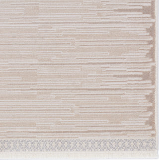 Jaipur Living Aura Draven AUR05 Tan/Cream Area Rug - Close Up