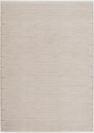 Jaipur Living Aura Draven AUR05 Tan/Cream Area Rug - Top Down