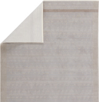 Jaipur Living Aura Linus AUR06 Taupe/Light Gray Area Rug - Folded Corner