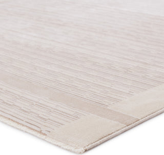 Jaipur Living Aura Linus AUR07 Cream/Light Taupe Area Rug - Corner