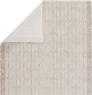 Jaipur Living Aura Ozias AUR08 Cream/Light Brown Area Rug - Folded Corner