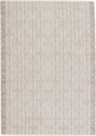 Jaipur Living Aura Ozias AUR08 Cream/Light Brown Area Rug - Top Down