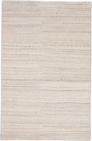 Jaipur Living Azland Hermitage AZL03 Ivory/Silver Area Rug - Top Down