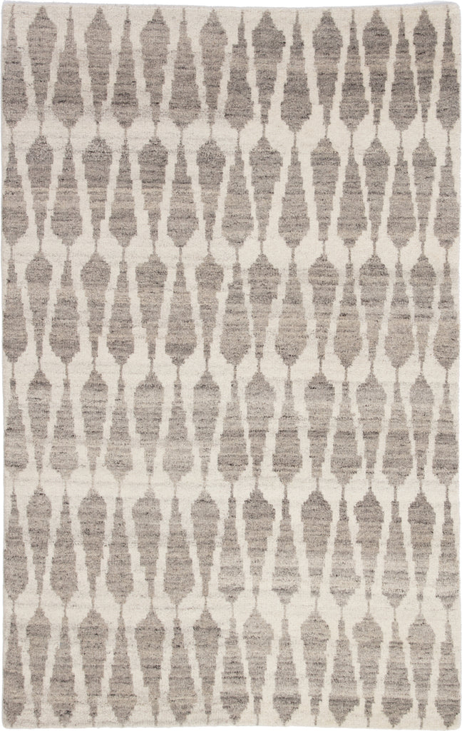 Jaipur Living Azland Sabot AZL04 Ivory/Light Gray Area Rug - Top Down