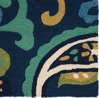 Jaipur Living Barcelona I-O Calico BA23 Blue/Green Area Rug