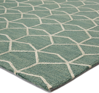 Jaipur Living Barcelona I-O Estrellas BA67 Green/Cream Area Rug