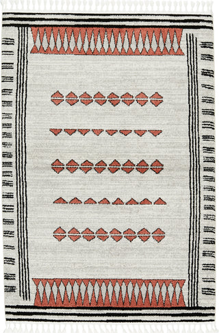 Jaipur Living Bahia Izmir BAH01 Black/Clay Area Rug by Vibe - Top Down