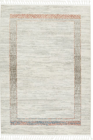 Jaipur Living Bahia Adalet BAH03 Light Gray/Clay Area Rug by Vibe - Top Down