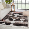 Jaipur Living Bahia Artvin BAH06 Black/Clay Area Rug by Vibe Lifestyle Image Feature