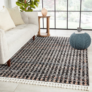 Jaipur Living Bahia Kandira BAH07 Black/Clay Area Rug by Vibe Lifestyle Image Feature