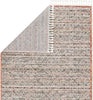 Jaipur Living Bahia Sazon BAH08 Orange/Black Area Rug by Vibe - Backing