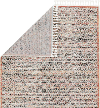 Jaipur Living Bahia Sazon BAH08 Orange/Black Area Rug by Vibe - Backing