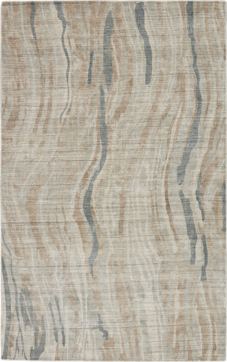 Jaipur Living Brentwood by Barclay Butera Barrington BBB05 Light Gray/Beige Area Rug - Top Down