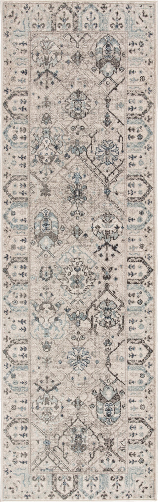 Jaipur Living Berkeley Lennox BER01 Light Gray/Light Blue Area Rug