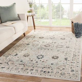 Jaipur Living Berkeley Stirling BER03 Light Blue/Light Gray Area Rug Lifestyle Image Feature