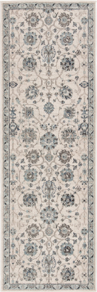 Jaipur Living Berkeley Ainsley BER05 Gray/Light Blue Area Rug