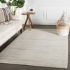 Jaipur Living Basis BI03 Light Gray Area Rug Lifestyle Image Feature