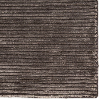 Jaipur Living Basis BI15 Dark Gray Area Rug - Corner Close Up  Image