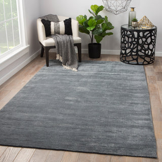 Jaipur Living Basis BI23 Gray Area Rug Lifestyle Image Feature