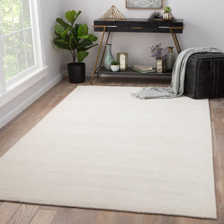 Jaipur Living Basis BI24 Ivory Area Rug Lifestyle Image Feature