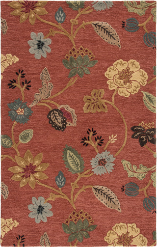 Jaipur Living Blue Garden Party BL05 Red Area Rug