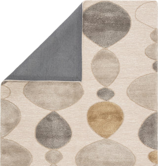 Jaipur Living Blue Creekstone BL102 Gray/White Area Rug - Backing Image