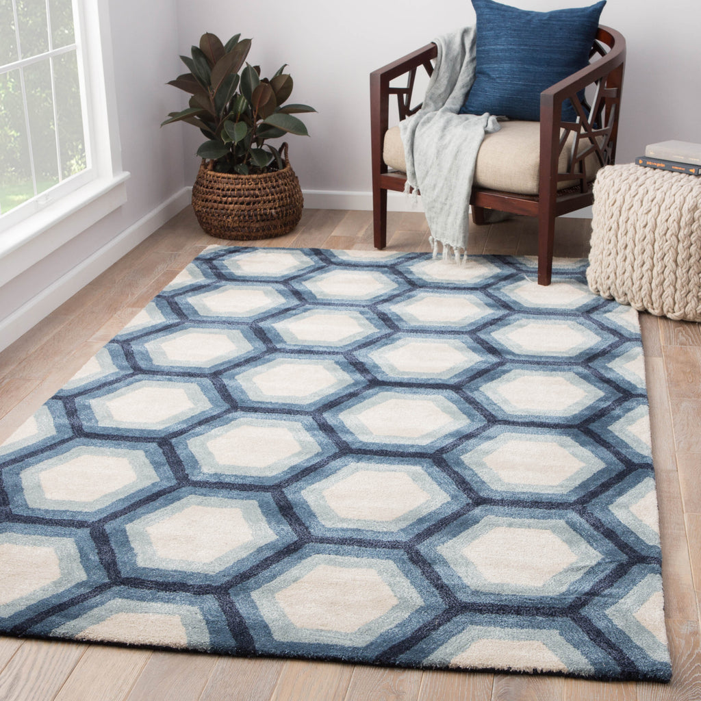 Jaipur Living Blue Jay BL149 Area Rug Lifestyle Image Feature