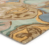 Jaipur Living Blue Petal Pusher BL71 Green/Multicolor Area Rug