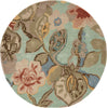 Jaipur Living Blue Petal Pusher BL71 Green/Multicolor Area Rug